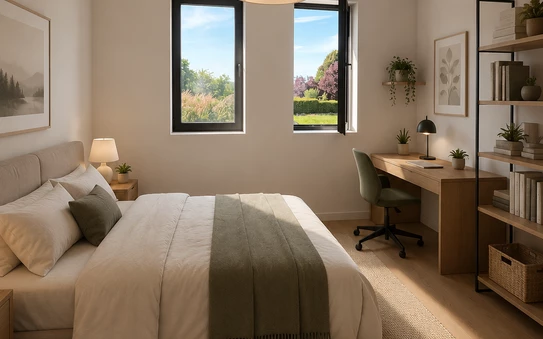 Woning 3 slaapkamerbureau